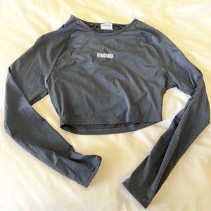 Gymshark Training Long Sleeve Crop Top - Small